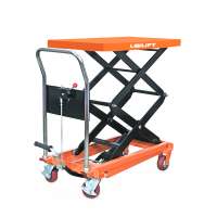 Wholesale 350kg hydraulic lifter trolley manual scissor lift tables