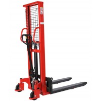 1000kg capacity  Hydraulic Hand Lift Manual forklift pallet Stacker