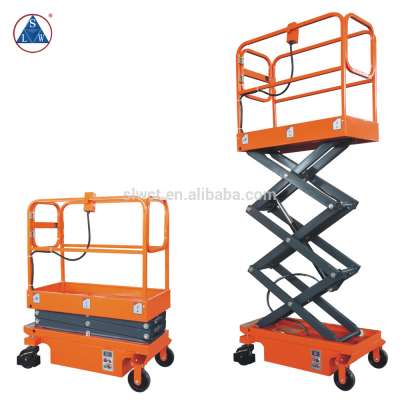 200kg DC Powered Electric Mini Scissor Man Lift