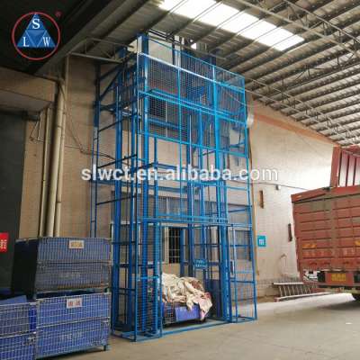 500kg electric hydraulic building lift elevators