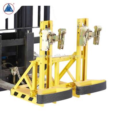 Automatic Heavy Duty Mechanical Forklift Mounted Drum Handler