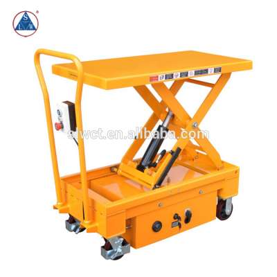 500kg DC Powered Electric Hydraulic Elevating Cart