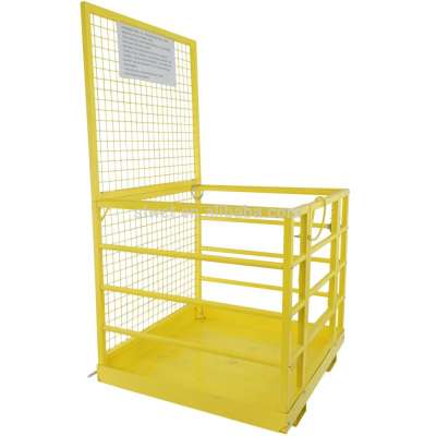 300kg Forklift Mounted Safety Cage Forklift Work Platform