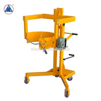 350kg Compact Portable Hand Hydraulic Drum Pourer