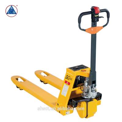 1500kg Economical Portable Battery Operated Semi Electric Pallet Truck