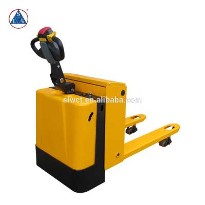 2000kg Powered Portable Battery Operated Semi Electric Pallet Jack