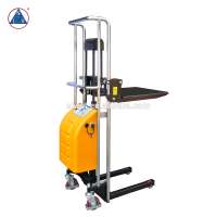 400kg Hydraulic Powered Portable Electric Stacker Platform