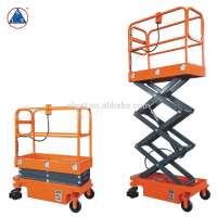 300kg DC Powered Electric Hydraulic Mini Scissor Lift