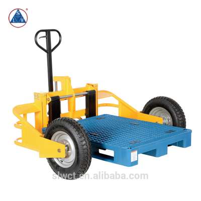 1000kg Mobile Hydraulic Heavy Rough Terrain Pallet Jack