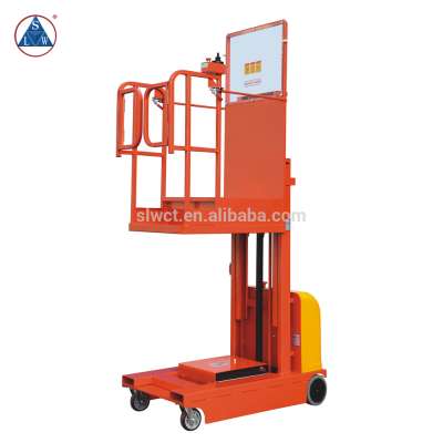 Movable Semi Electric Vertical Aluminum Material Aerial Order Picker