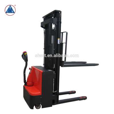 1500kg Hydraulic Portable Full Electric Pallet Stacker