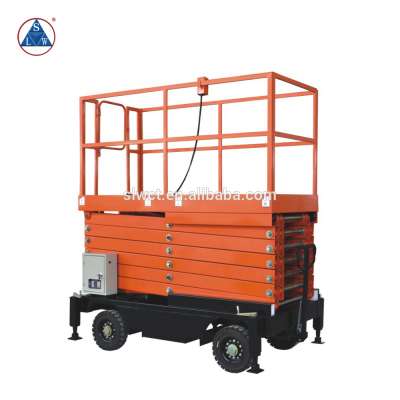 500kg Electric Powered Mobile Hydraulic Scissor Lift