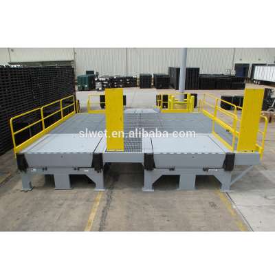 Heavy Duty Portable Steel Forklift Cross Loading Dock