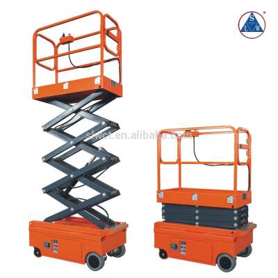 300kg Self-propelled Hydraulic Electric Small Scissor Lift Platform