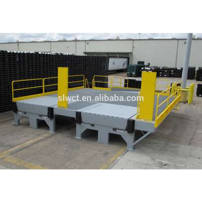 15 tons Portable Steel Trailer Cross Dock Platform