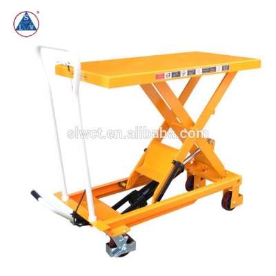 300kg Portable Manual Hydraulic Scissor Lift Table