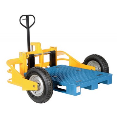 Hand  Mini Rough All Terrain  hydraulic Hand pallet jack truck in qatar