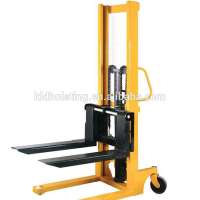 Top Sale Manual Stacker hydraulic pallet forklift 1000kg for sale