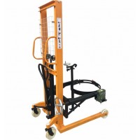 Semi Oil Drum Forklift CE Certificate Pallet Truck Oil Drum Jack Forklift