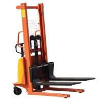 JICHUAN used semi electric pallet stacker for export in good quality